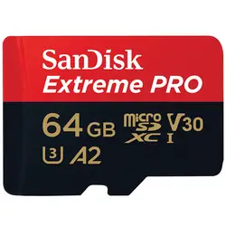 SanDisk Extreme PRO tarjeta Micro SD леер velocidad 170 МБ/с. 128 GB 64 GB U3 V30 A2 tarjeta де memoria SDXC флэш TF Tarjeta 4 K U