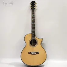40 дюймов акустической гитары твердой древесины