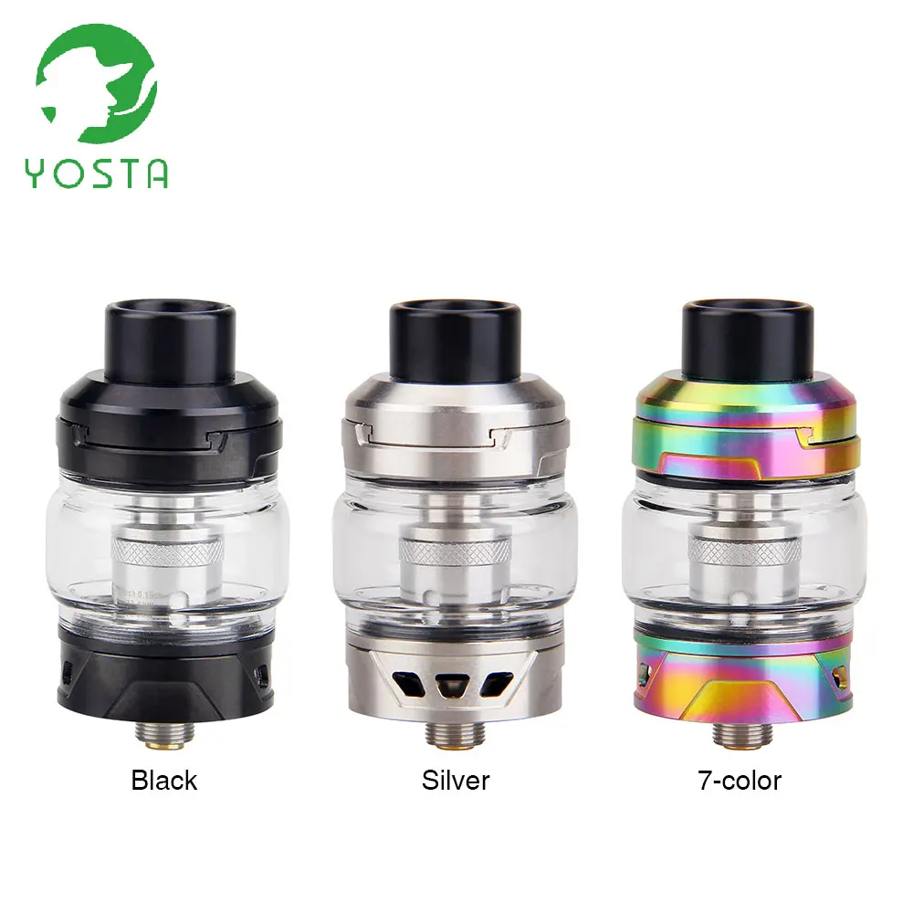 Оригинальный Yosta игви M2 танк 6 мл Ёмкость с 0.15ohm сетки катушки и 0.5ohm SS316 катушки топ Slip-Кепки заправка дизайн-проекты устранимые распылитель