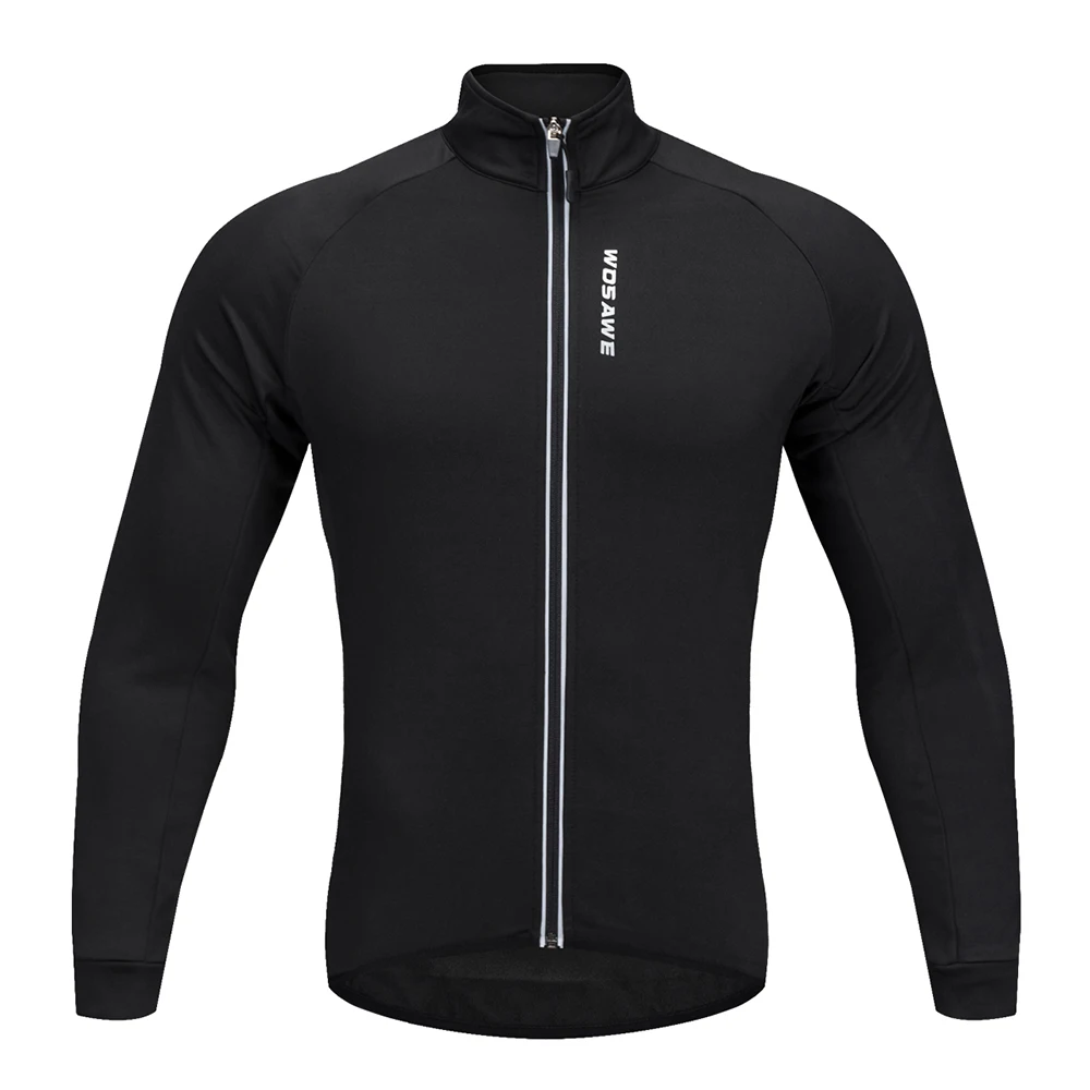 WOSAWE Mens мужские велосипедные JerseyWindproof водонепроницаемые теплые флисовые зимние MTB велосипедные куртки для верховой езды, отражающиеся куртки уличные спортивные пальто