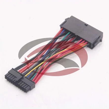 

10pcs/lot New ATX PSU Standard 24Pin Female to Mini 24P Male Internal Power Adapter Converter Cable For DELL 780 980 760 960 PC