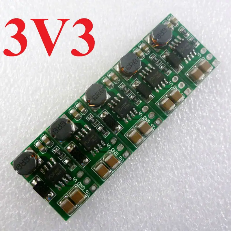 

5pcs 1000MA DD0606SB_3V3 DC-DC Converter Input 1-3.3V Output 3.3V Step Up Boost Power Module
