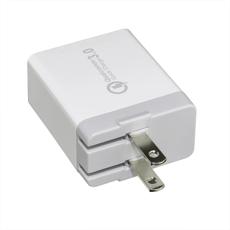 Штепсельная Вилка стандарта США QC3.0 зарядное устройство с 3USB выходом адаптер