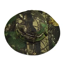 Новая камуфляжная Панама джунглей тактические армейские мужские военные походные рыболовные шапки, головные уборы