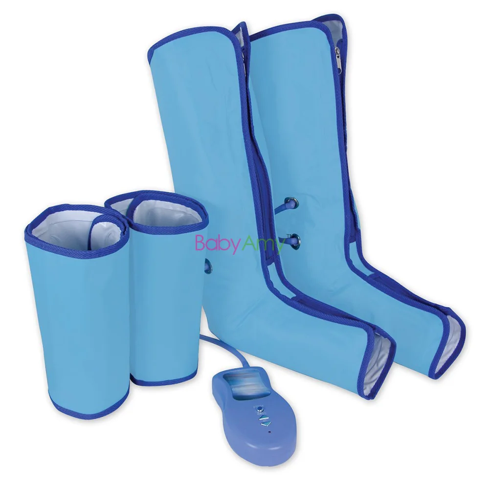 

New Air Compression Leg Wraps Regular Massager Foot Ankles Calf Therapy Circulation Stimulates The Pumping Action of Exercise