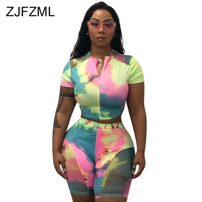 tie dye 2 piece outfit