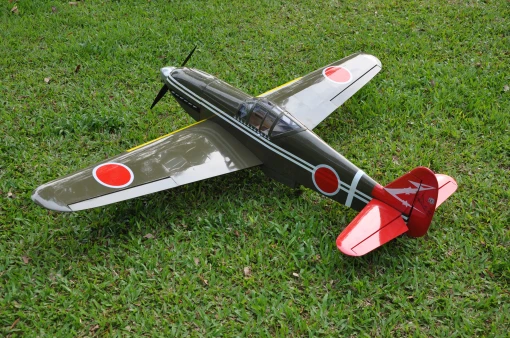 KI-61 модель самолета/balsa авиационный бензин