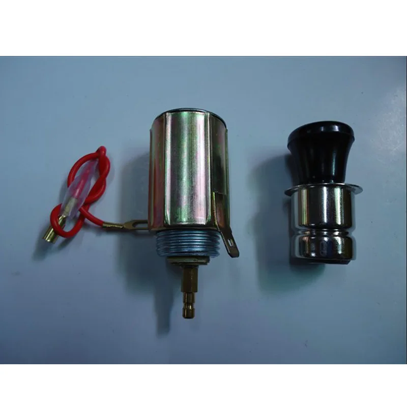Mayitr 1set High Quality 12V Car Cigarette Lighter Head + Socket Assembly + Power Cord Universal For Auto Car Boat