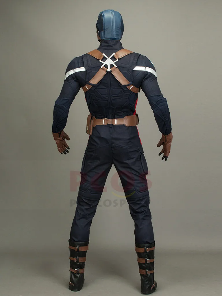 Роскошный костюм Капитана Америки: зимнего солдата Стива Роджерса; костюм для косплея; mp001614