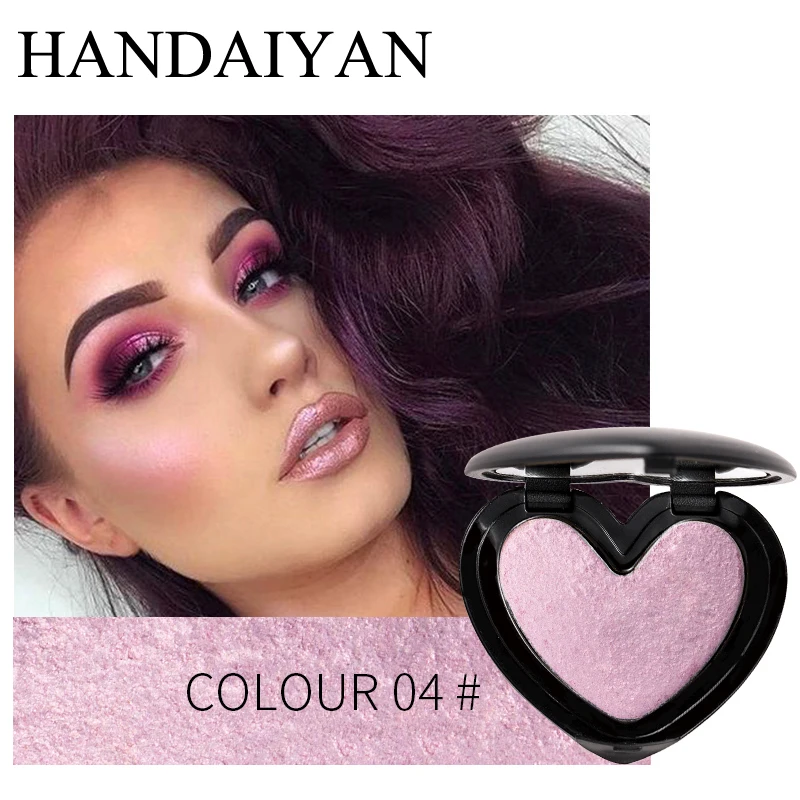 HANDAIYAN Highlighter Powder Palette Body Shimmer Bronzer Face