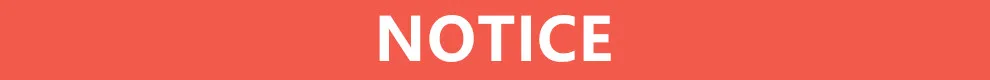 Notice
