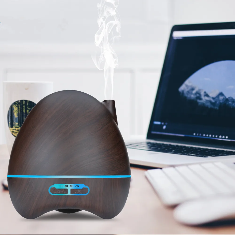 300ml Essential Oil Diffuser Wood Grain Cool Mist Humidifier Ultrasonic Aroma for Home Office Bedroom Living Room Study Yoga Spa 300ml Essential Oil Diffuser Wood Grain Cool Mist Humidifier Ultrasonic Aroma for Home Office Bedroom Living Room Study Yoga Spa