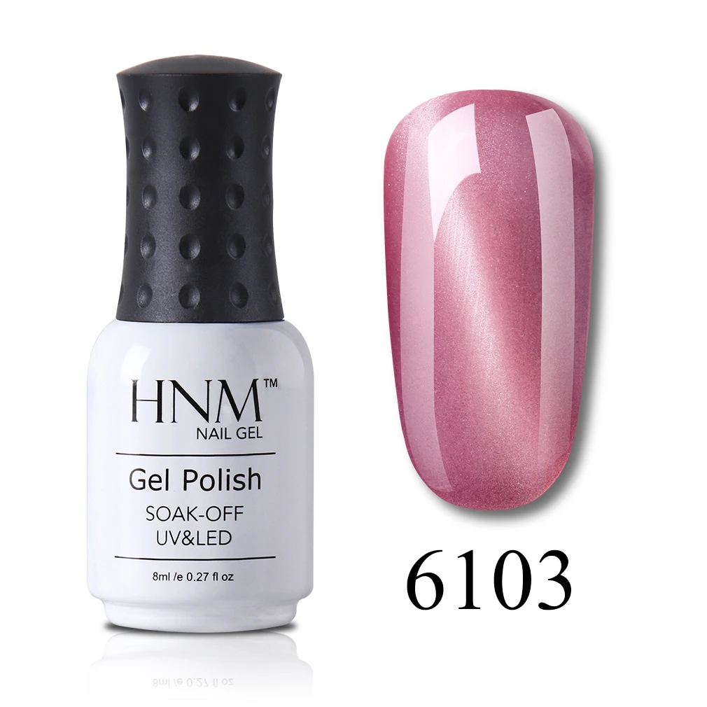 HNM 8 мл кошачий глаз уф гель лак для ногтей светодиодный длинный последний гель для ногтей новейший гибридный гель лак краска гель лак для ногтей - Цвет: 6103