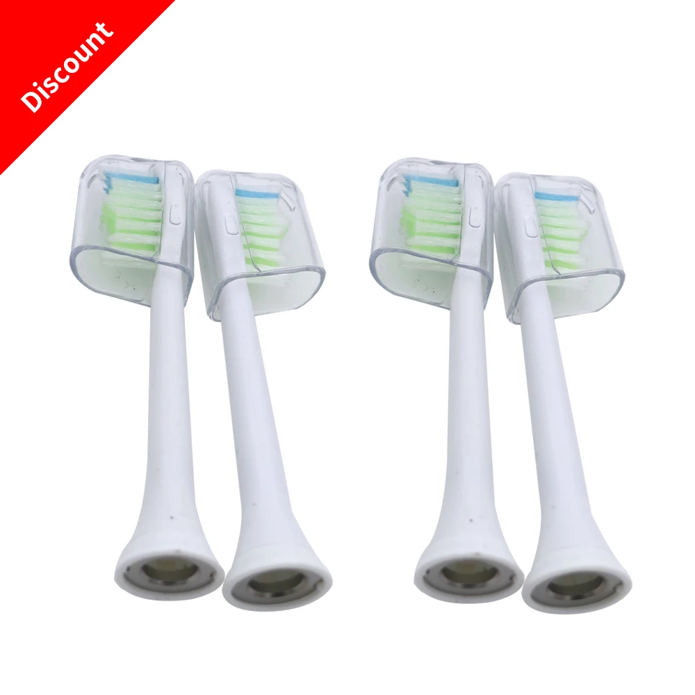 4 шт. сменные головки для зубных щеток с c для Philips Sonicare proresyota HX6930 HX9340 HX6950 HX6710 HX9140 HX6530 HX6100