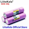 2PCS LiitoKala 100% Original 3.7V INR 18650 30Q 3000mAh Rechargeable Batteries For  18650 Battery High discharge ► Photo 2/6