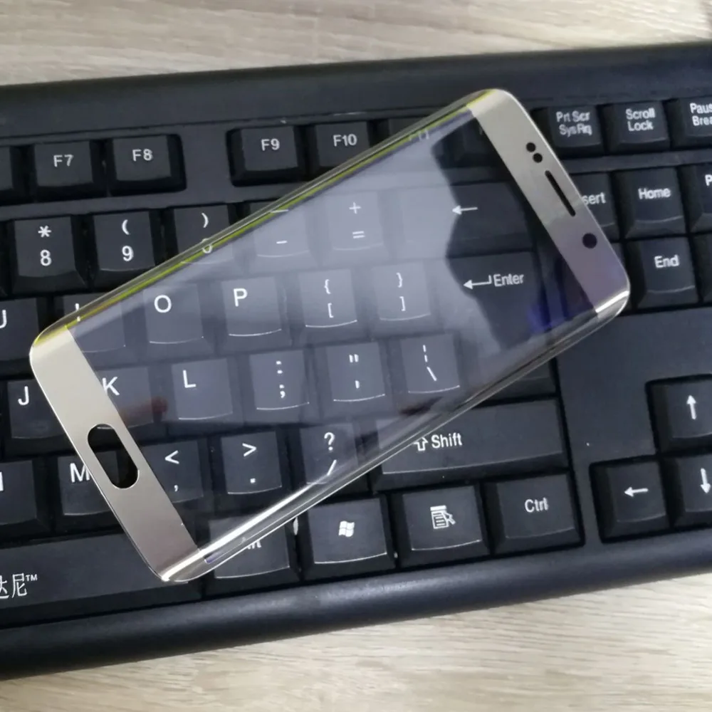 SZHAIYU LCD Внешний объектив S6 запасная стеклянная передняя панель экрана для Samsung Galaxy