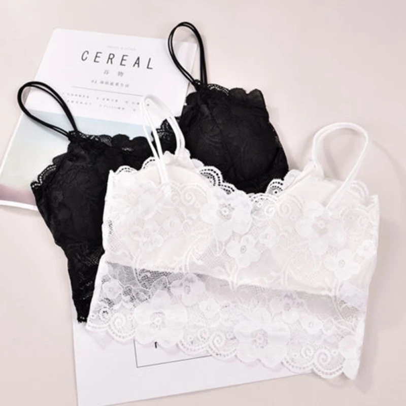 New 2018 Fashion Women's Sleeveless Lace Vest Tank Tops Cami Top Floral Sheer Short-length Camisoles