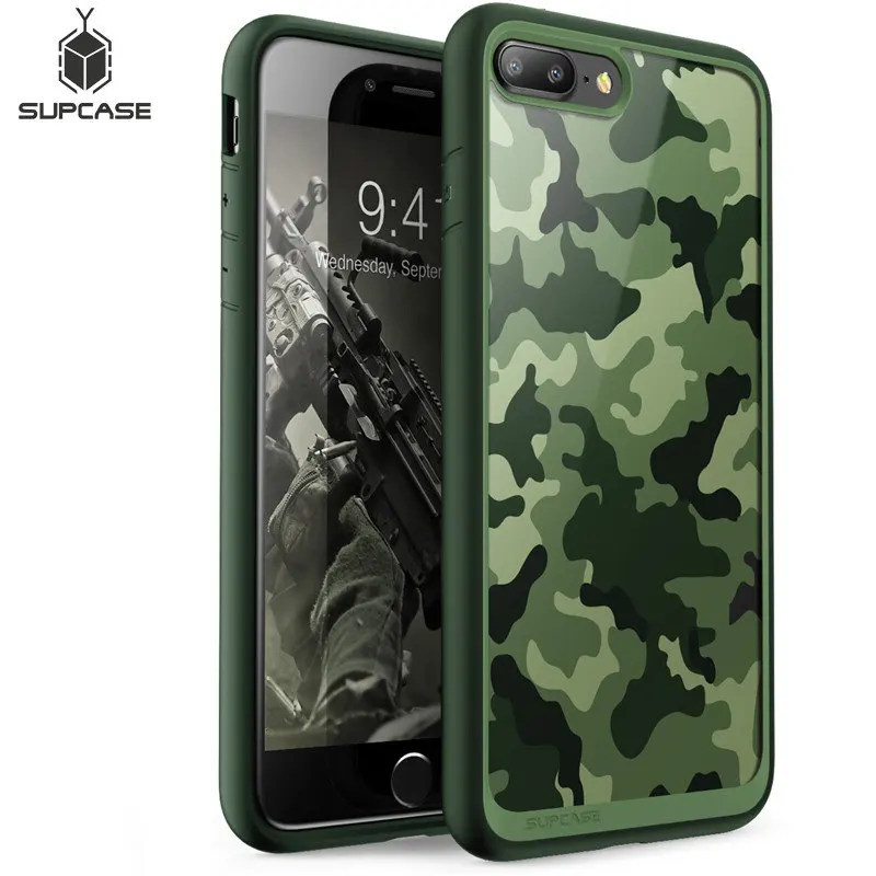 SUPCASE для iphone 7 Plus 8 чехол UB стиль камуфляж Цвет Премиум гибридный защитный бампер