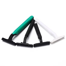 5 шт./компл. одноразовые гостиничный унисекс Свободная Домашняя одежда в ручную бритва ноги Сумка дорожная Бизнес волосы в подмышках для удаления волос