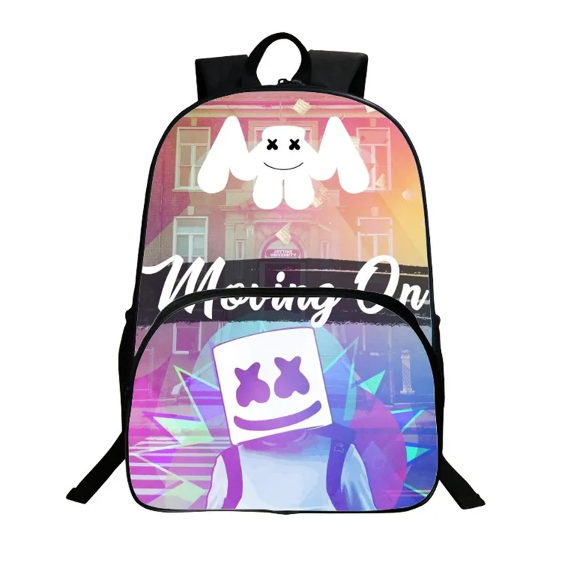 Kids Marshmallow Candy Smile Battle Royale PE Kit Gymsac Boys Girls School Bag