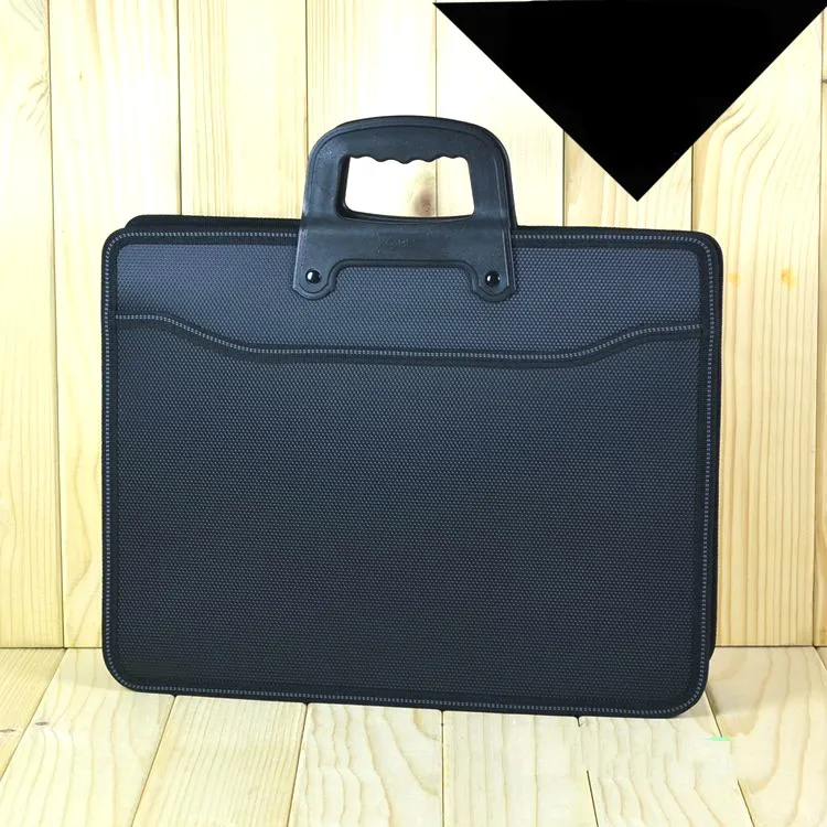 A4 portable document bag durable business office meeting bag zipper