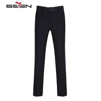 

Seven7 Brand New High Quality Suit Pants Men Cotton Fashion Business Trousers Male Comfortable Formal Luxury Pants 111B70100