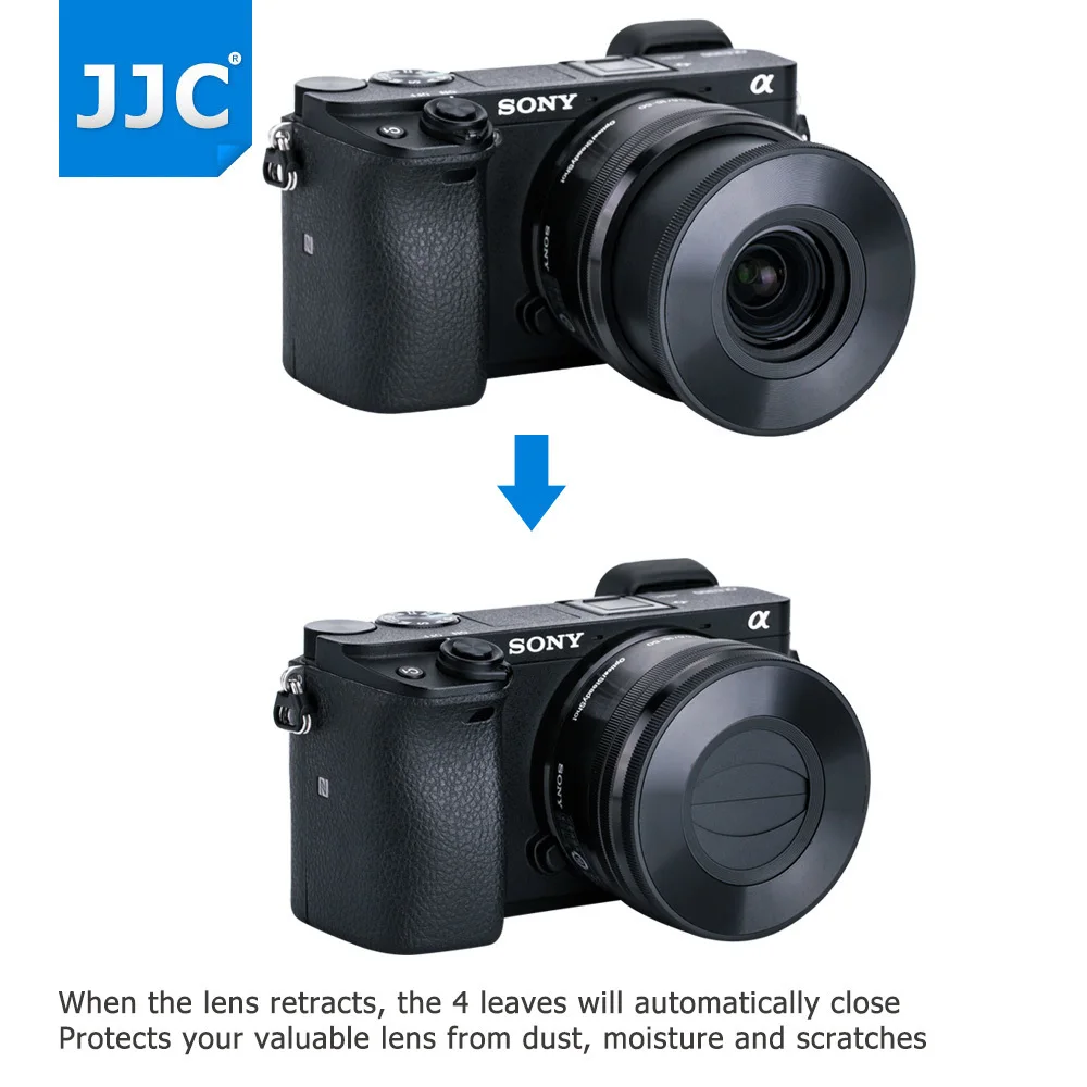 Автоматическая крышка для объектива камеры JJC Sony 16 50 мм f/3 5 6 OSS Alpha E mount Lens