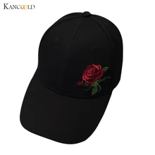 Модная женская кепка на лето и весну, кепки из хлопка, Женская Цветочная однотонная бейсболка чёрная белая бейсболка, женская кепка JU193