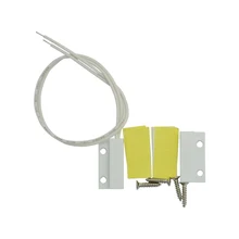 20 шт.) белый цвет пластиковые провода дверной контакт сенсор Магнит переключатель для дверная оконная сигнализация системы анти-интрудер магнитный датчик