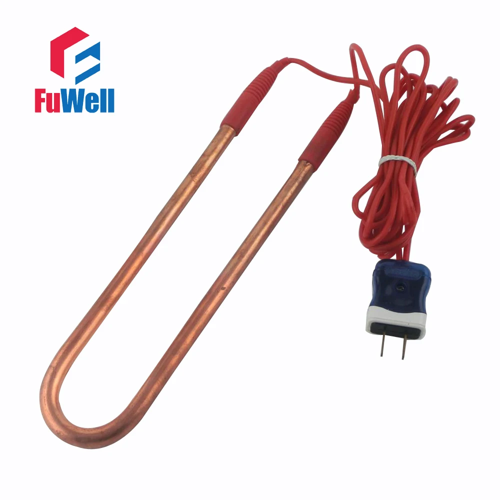 

Red Copper 220V 1KW Heating Element U Shaped Electric Heating Tube Heater for Swimming Pool or Bathtub