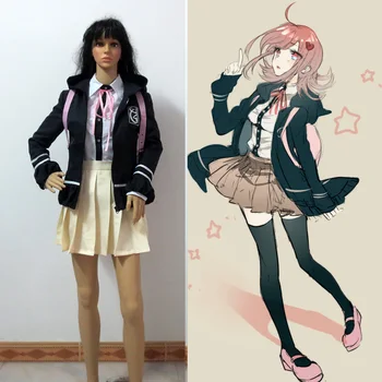 

Danganronpa Dangan-Ronpa Chiaki Nanami With Bag Cosplay Costume