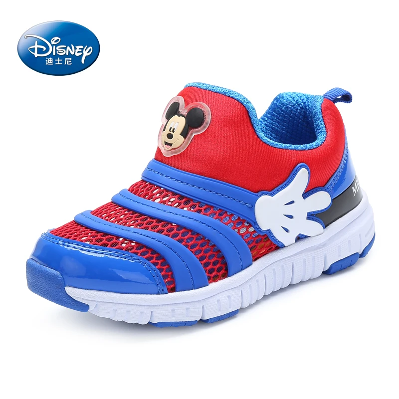 Disney гусеница обувь новая весенняя сетка спортивная обувь девочка-принцесса обувь 26-35