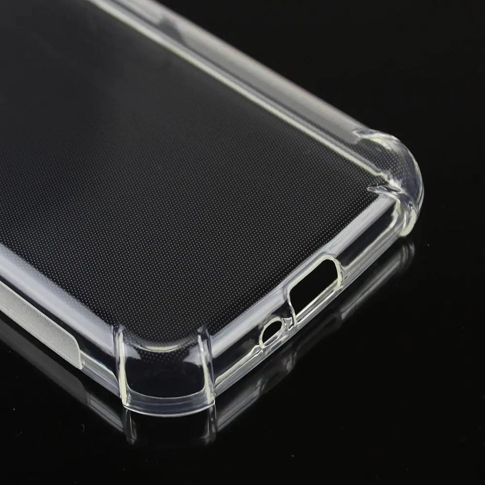 Мягкий ТПУ силиконовый резиновый Прозрачный ударопрочный чехол для Samsung