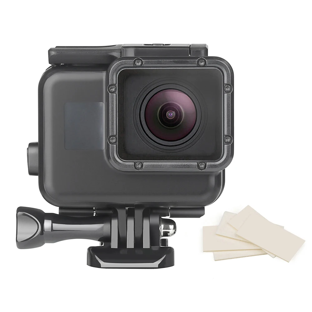 Стрелять 40 м подводный Водонепроницаемый чехол для GoPro Hero 5 Black Go Pro Hero 6 Камера Дайвинг Корпус крепление для gopro Hero 6 Аксессуар