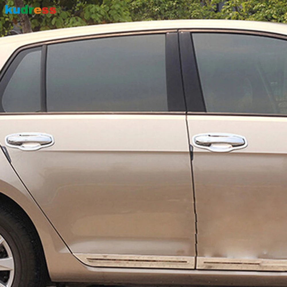 

For Volkswagen VW GOLF 7 GOLF 7 2013 2014 Accessories ABS Chrome Door Handle Covers Trim Exterior Door Handle Decortion Frame