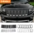 SHINEKA Racing Grills для Jeep Grand Cherokee 2014-2019+ Вставка Сетки Вентиляционный Ободок Кольцо Розетка Внешний Стайлинг для Grand Cherokee