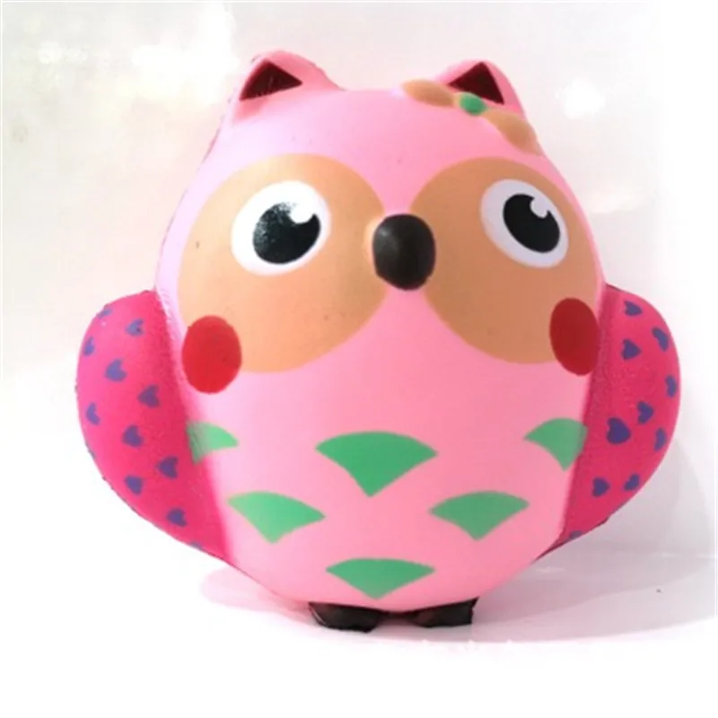 

Cute Owl Squishy Slow Rising Cream Scented Squeeze Toys Original Packaging