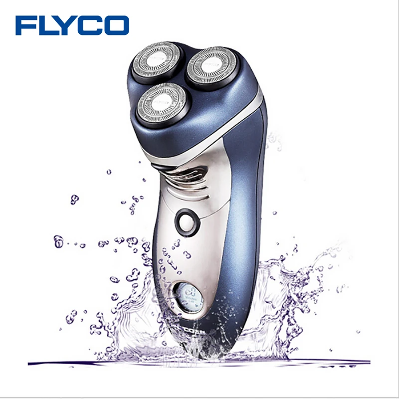 Бритва Flyco 3D для мужчин 110 240 В 4 Вт с тройными лезвиями|washable shaver|electric shaverrazor for men |