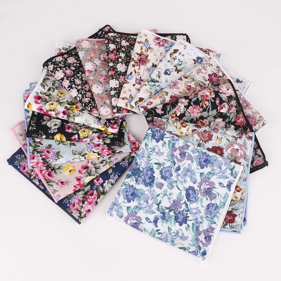 Mantieqingway Fashion Casual Men Suits Pocket Hankies Handkerchief Men