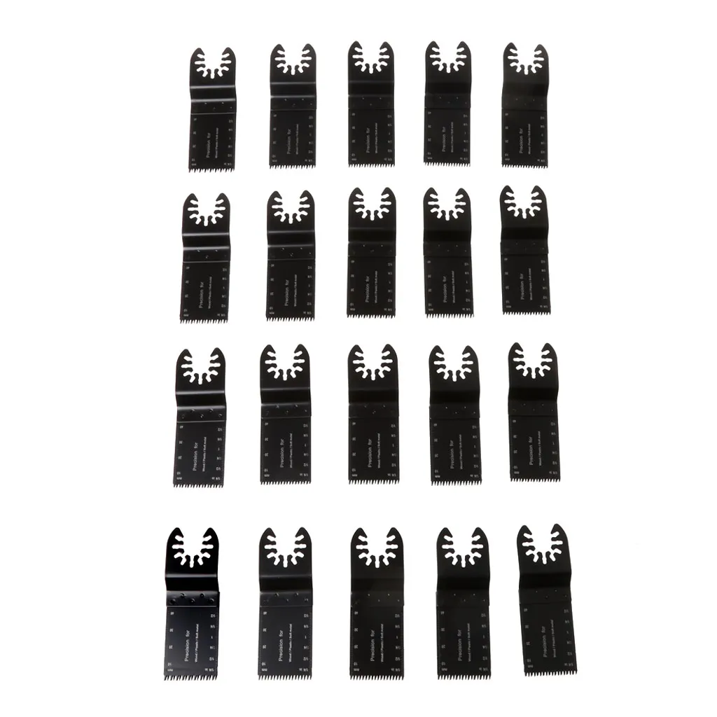 

20Pcs/Set Oscillating Saw Blades Multitool Oscillating Circular Saw Blades For Wood Cutting Kit