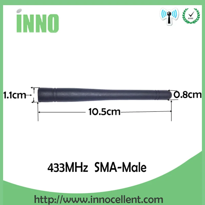 Купить 5 шт. 433 мгц телевизионные антенны 3 дБи разъем SMA для антенны ...