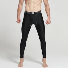 (2 pieces/lot) Top Quality Men’s Compression Pants Sports Running Tights Basketball Leggings Gym Bodybuilding Jogging Trousers