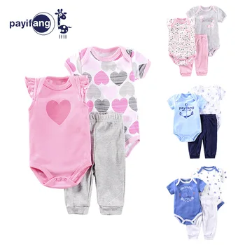 

New summer 2020 baby girl clothing princess 3 pieces infant girls clothes sets , 3M -12M outfit baby accessories babies costumes