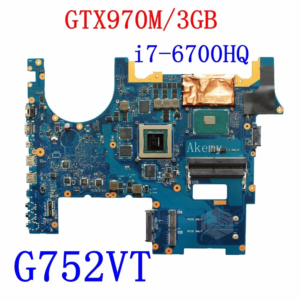  ROG Laptop motherboard for ASUS G752VS G752VM G752VY G752VT G752VL G752V G752 Tests the original mi