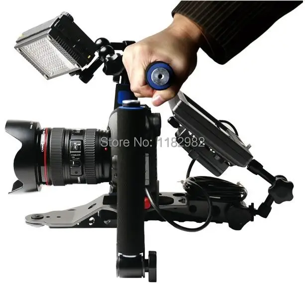 Складываемый набор рельс для видеосъемки Плечевой камкордер паук устойчивый рог для Canon 6D 5diii 80D Nikon D7100 sony DSLR SLR цифровой Камера
