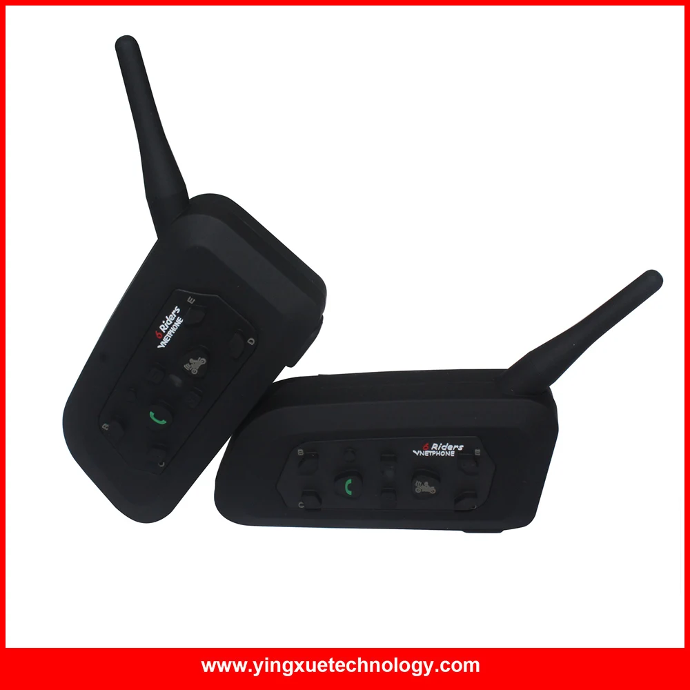 

Vnetphone V6-1200 Motorcycle Helmet Headset Bluetooth Interphone Intercom