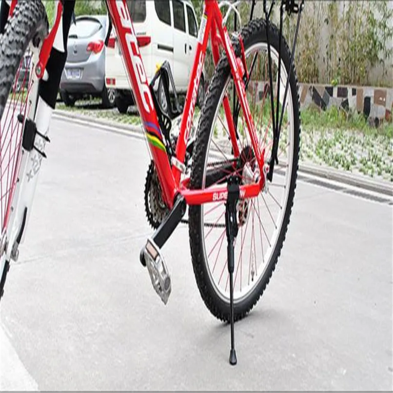 Стальная Регулируемая подставка велосипедная подножка MTB Горная дорога велосипед подставка поддержка велосипедная боковая подставка запчасти для велосипеда#2S12