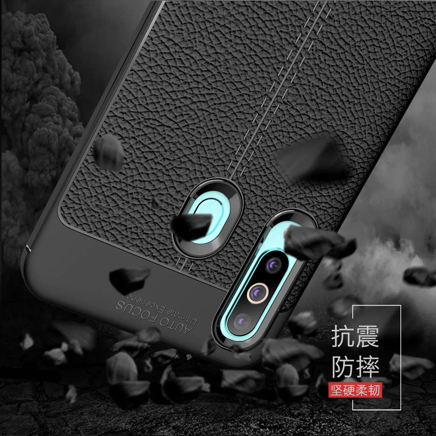 Wolfsay Soft TPU Case For Samsung Galaxy A60 Case Leather Texture Silicon Phone Cover For Samsung Galaxy A60 A606 Business Coque Wolfsay Soft TPU Case For Samsung Galaxy A60 Case Leather Texture Silicon Phone Cover For Samsung Galaxy A60 A606 Business Coque