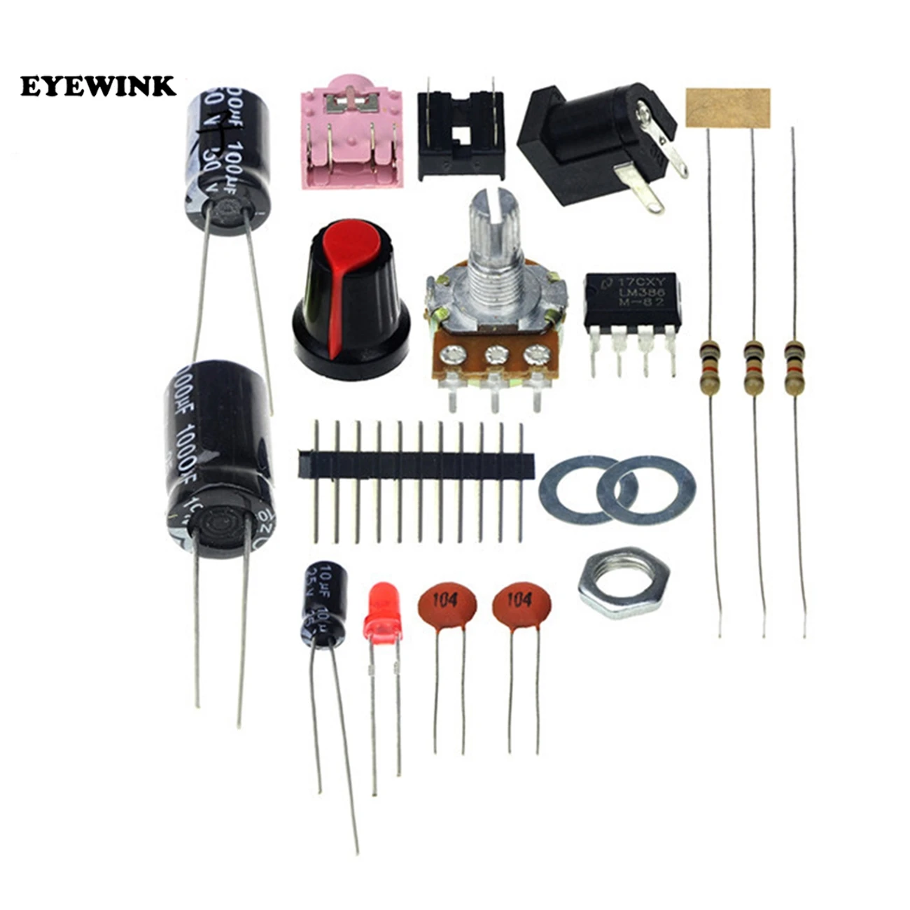 

1pcs LM386 Super Mini Amplifier Board Module 3V-12V DIY Kit Perfect