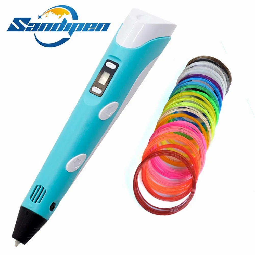 Sandipen Original RP-100B 3D Printing Pen 1.75mm ABS Smart 3d Drawing Pens with Filament LED Display for Kids Gifts 02S Sandipen Original RP-100B 3D Printing Pen 1.75mm ABS Smart 3d Drawing Pens with Filament LED Display for Kids Gifts 02S